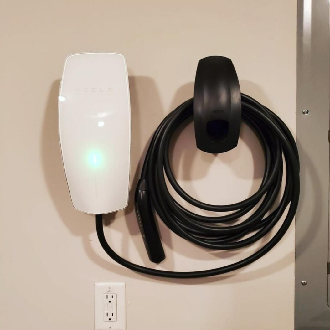 220V Tesla Charging station installation
